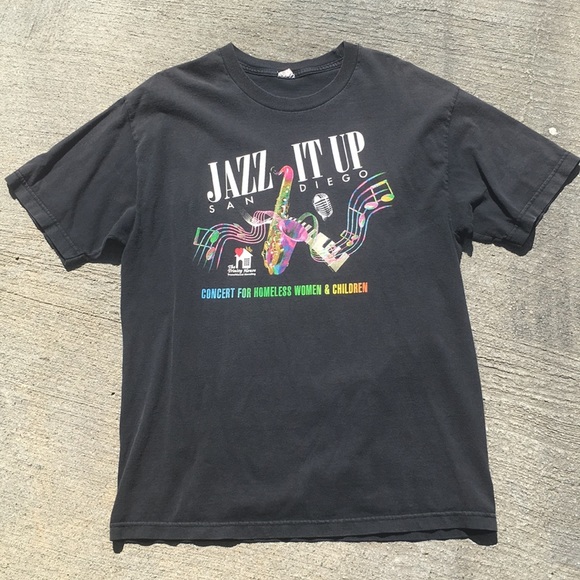 Jazz it up San Diego t-shirt - Picture 1 of 3